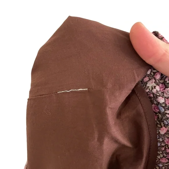 TUCKERNUCK Hyacinth House Ruffle Collar Ditsy Floral Sadie Mini Dress - Picture 13 of 16